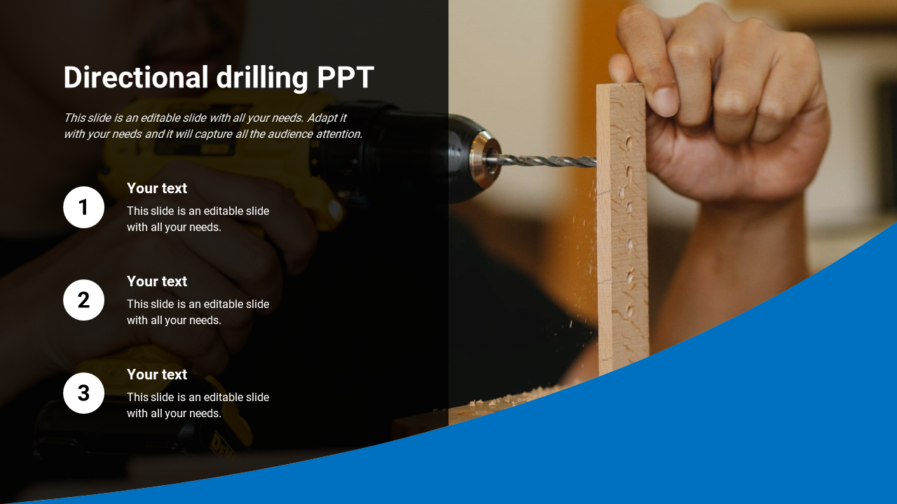 Directional Drilling PPT PowerPoint Presentation Slide